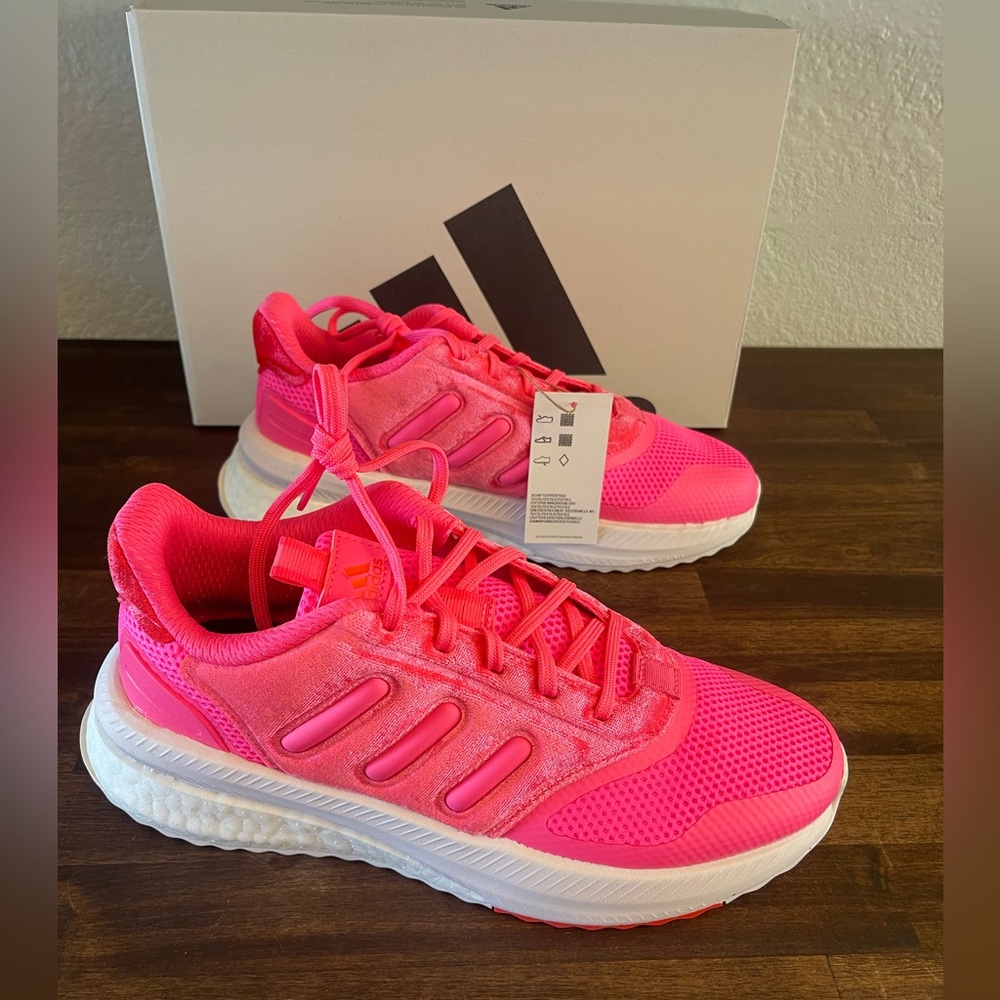 NWT Adidas shoes size 8.5 women’s X_PLRPHASE bright fuschia lucid pink athletic🩷